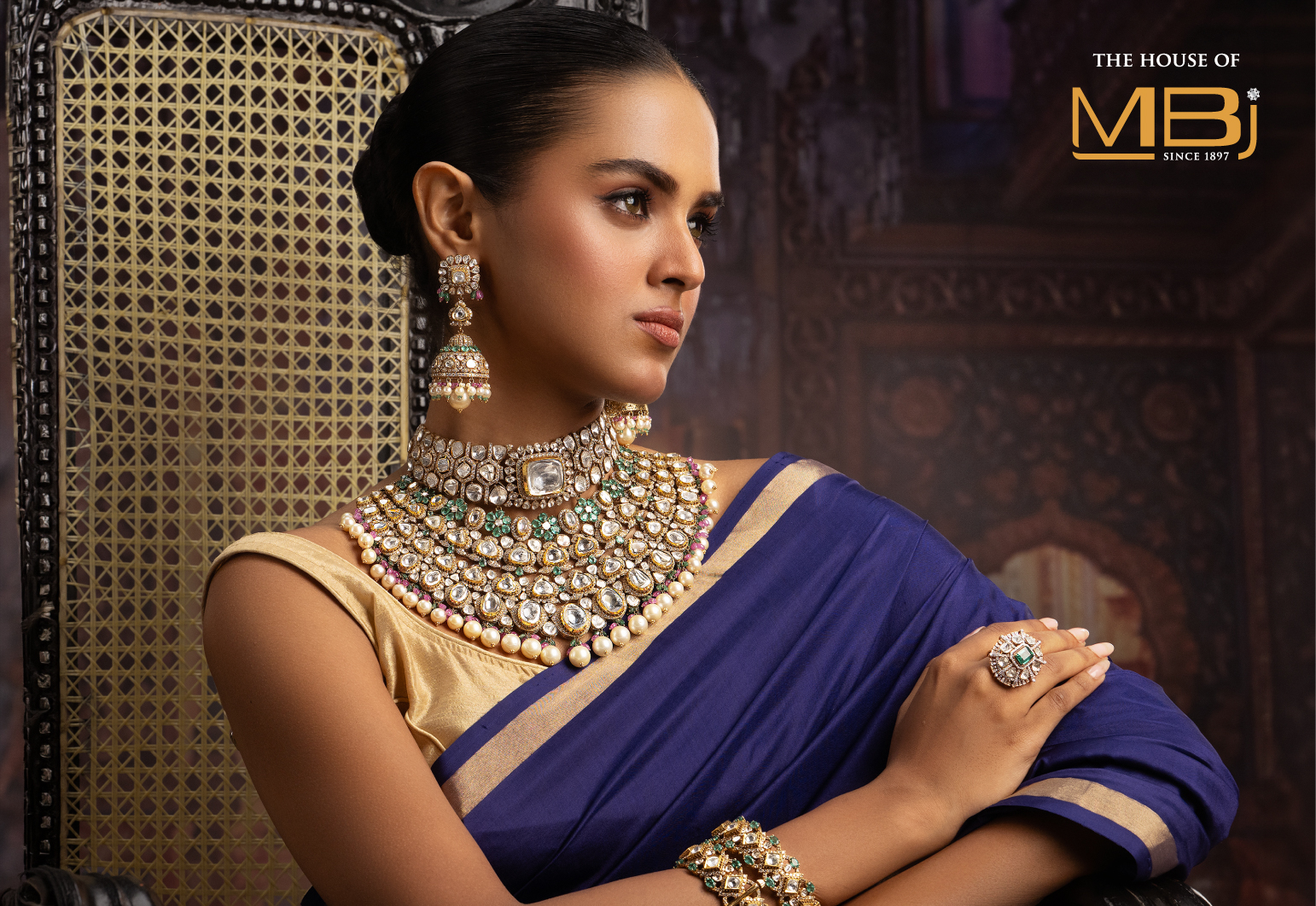  jadau polki kundan meenakari bridal jewellery styles from Jaipur — The House of MBJ collection