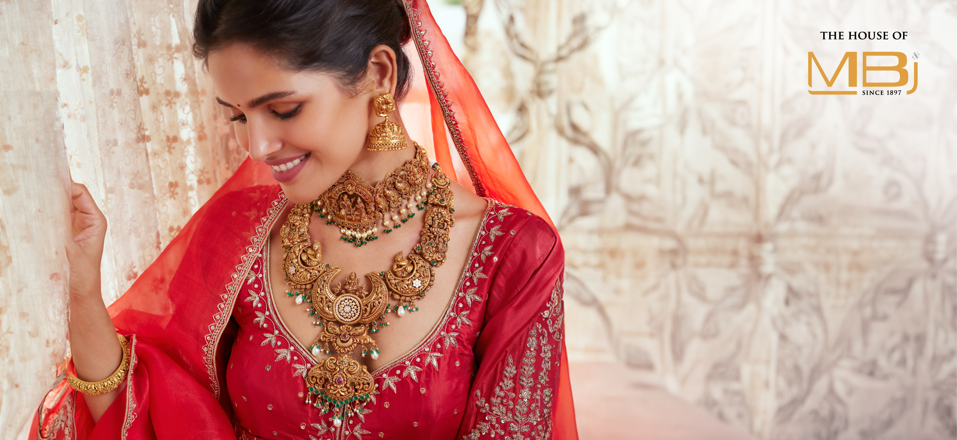 jadau polki kundan meenakari bridal jewellery styles from Jaipur — The House of MBJ collection